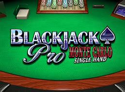 blackjack pro monte carlo singlehand